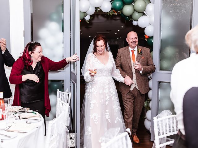 Stu and Cathy's Wedding in Whiteley, Hampshire 109