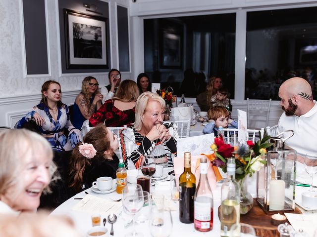 Stu and Cathy's Wedding in Whiteley, Hampshire 114