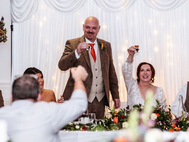 Stu and Cathy's Wedding in Whiteley, Hampshire 124