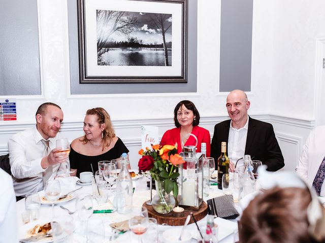 Stu and Cathy's Wedding in Whiteley, Hampshire 128