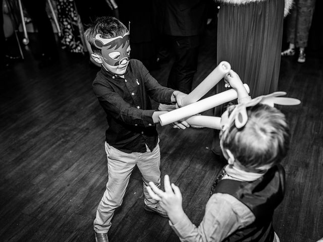 Stu and Cathy's Wedding in Whiteley, Hampshire 136