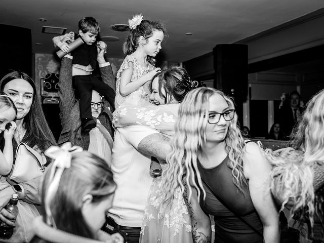 Stu and Cathy's Wedding in Whiteley, Hampshire 147