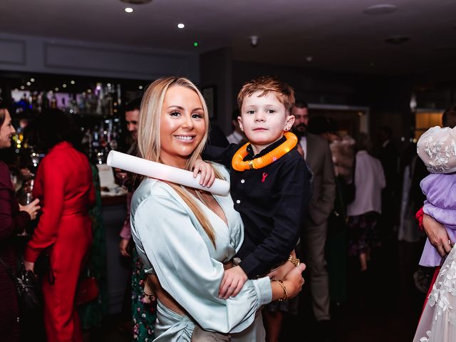 Stu and Cathy's Wedding in Whiteley, Hampshire 149