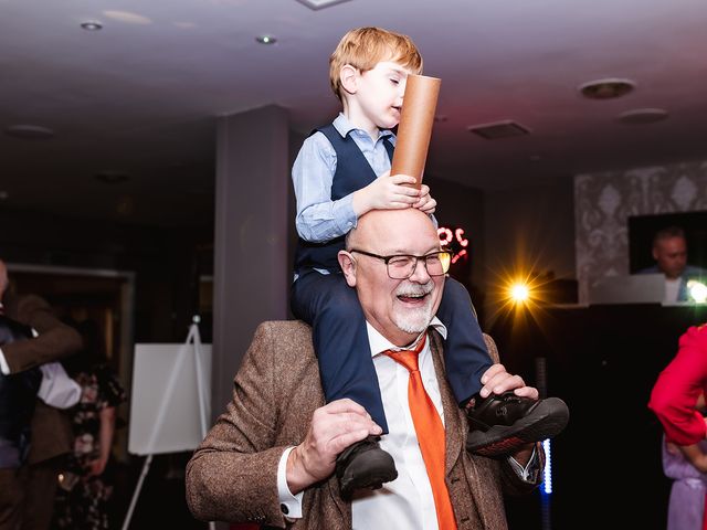 Stu and Cathy's Wedding in Whiteley, Hampshire 151