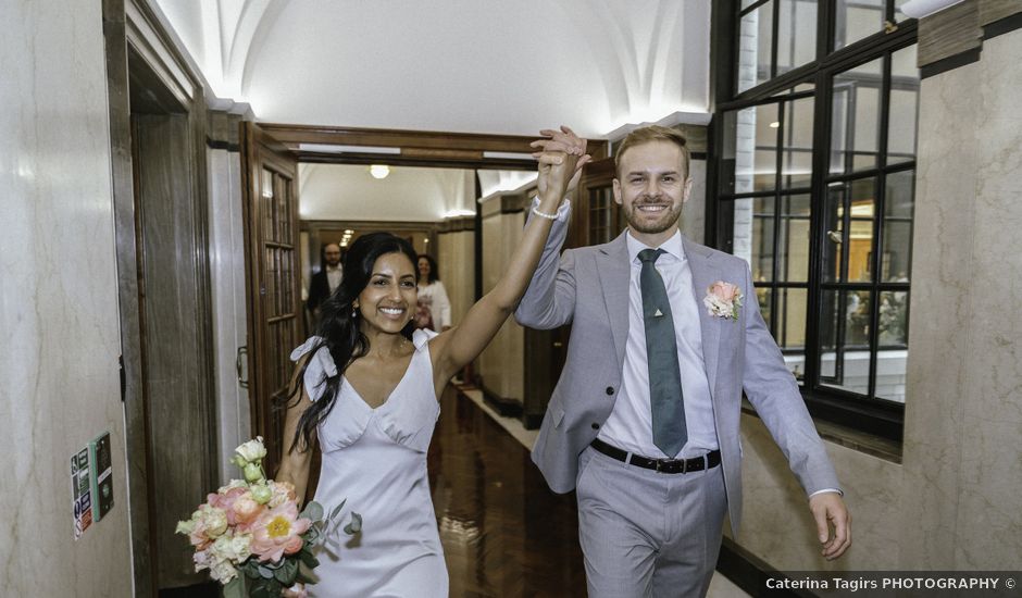 Dhish and Adrian's Wedding in Camden, North West London