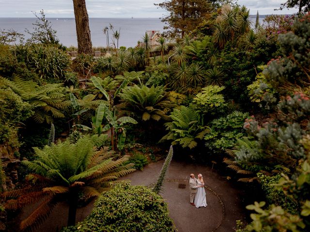 James and Gayle&apos;s Wedding in Falmouth, Cornwall 21