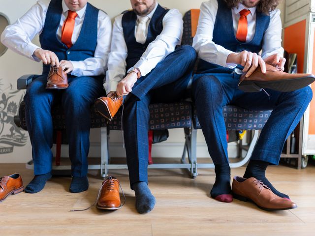 Dean and Dawn's Wedding in Lower Beeding, West Sussex 4