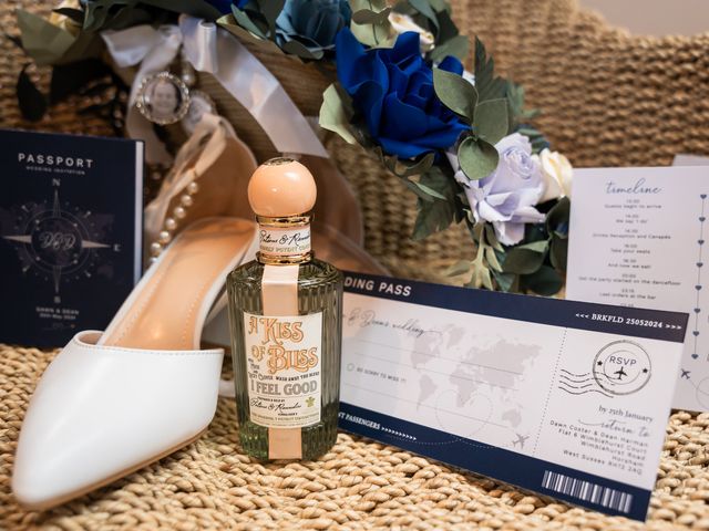 Dean and Dawn's Wedding in Lower Beeding, West Sussex 18