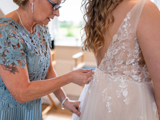 Dean and Dawn's Wedding in Lower Beeding, West Sussex 23