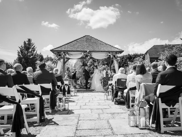 Dean and Dawn's Wedding in Lower Beeding, West Sussex 28