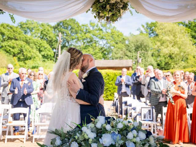 Dean and Dawn's Wedding in Lower Beeding, West Sussex 30