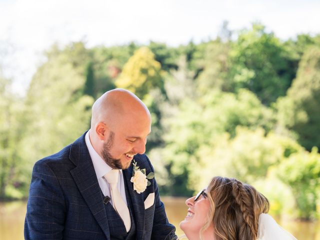 Dean and Dawn's Wedding in Lower Beeding, West Sussex 31