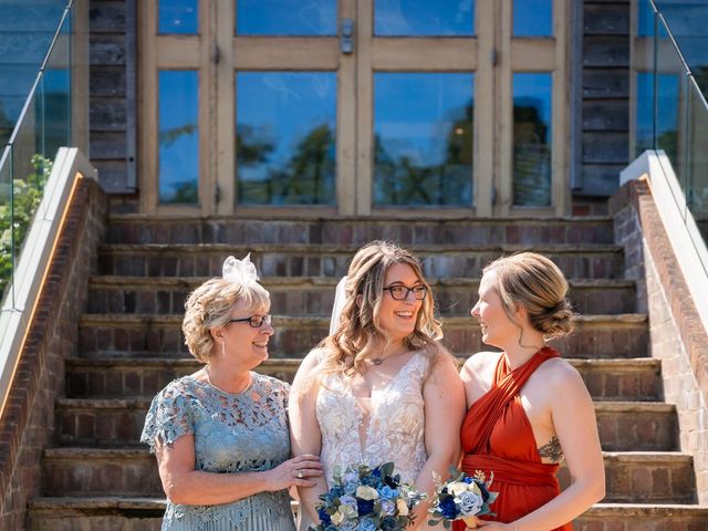 Dean and Dawn's Wedding in Lower Beeding, West Sussex 40