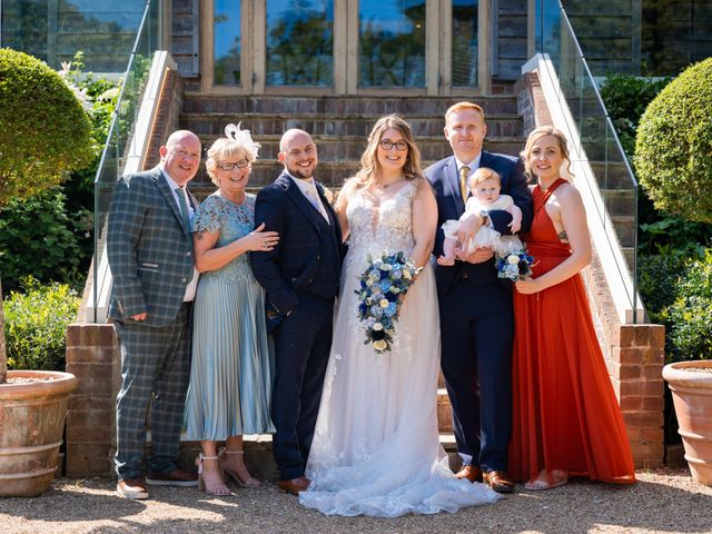 Dean and Dawn's Wedding in Lower Beeding, West Sussex 41