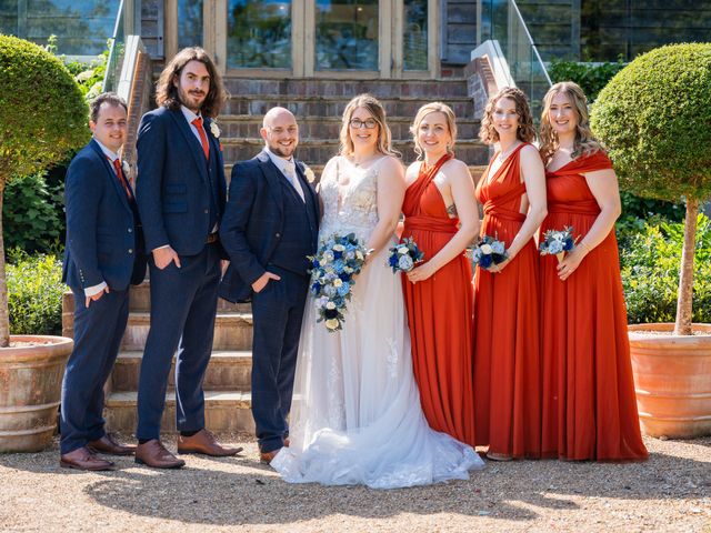 Dean and Dawn's Wedding in Lower Beeding, West Sussex 43