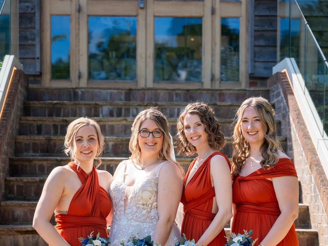 Dean and Dawn's Wedding in Lower Beeding, West Sussex 44