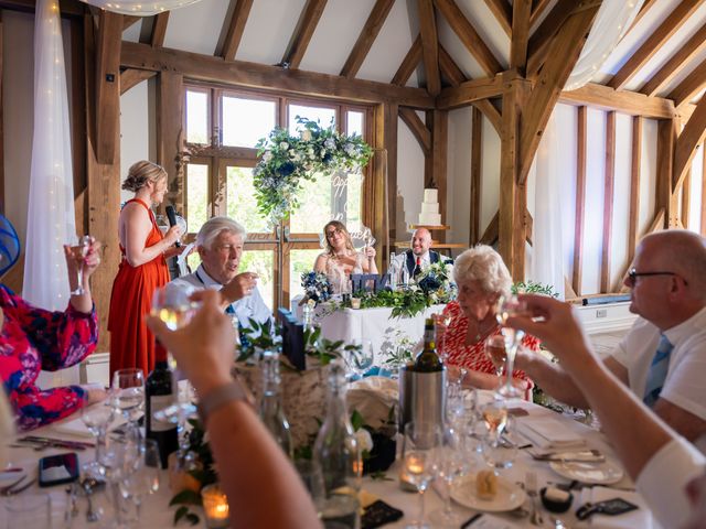 Dean and Dawn's Wedding in Lower Beeding, West Sussex 50