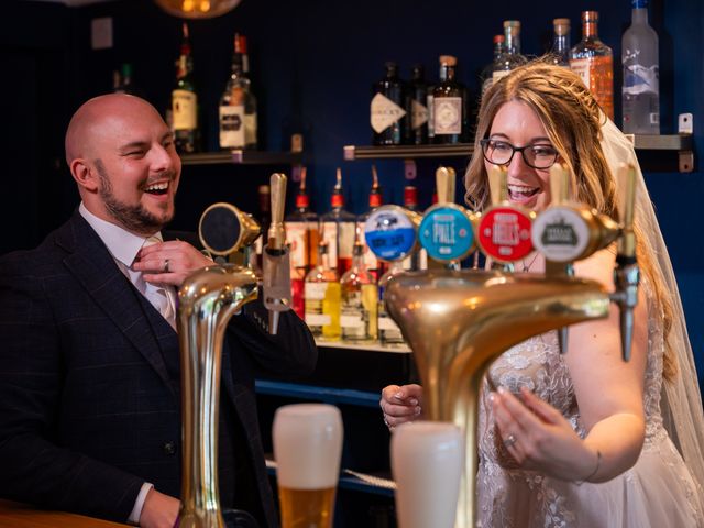 Dean and Dawn's Wedding in Lower Beeding, West Sussex 51