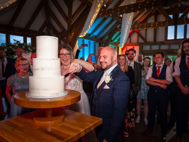 Dean and Dawn's Wedding in Lower Beeding, West Sussex 52
