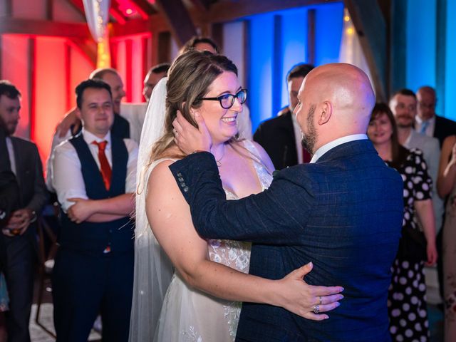 Dean and Dawn's Wedding in Lower Beeding, West Sussex 53