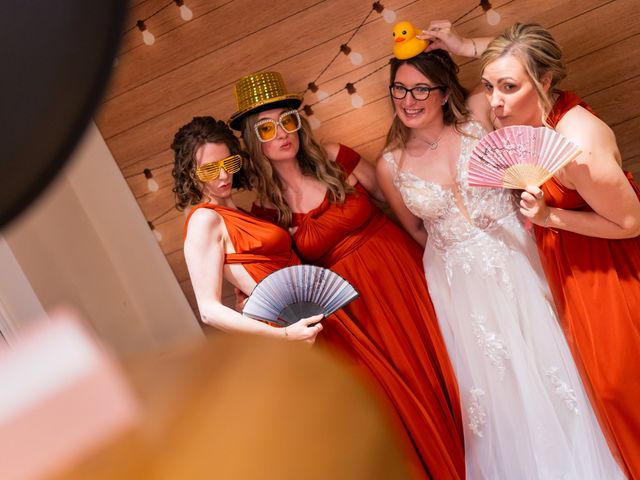 Dean and Dawn's Wedding in Lower Beeding, West Sussex 55