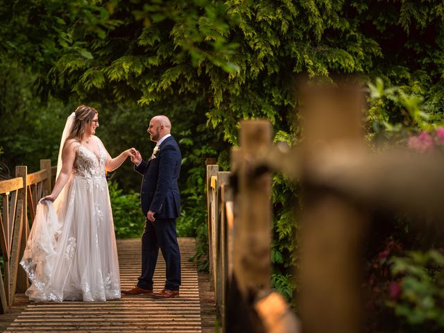 Dean and Dawn's Wedding in Lower Beeding, West Sussex 63