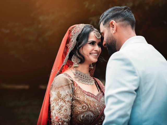 Aisha and Amrik&apos;s Wedding in Central London, South West London 18