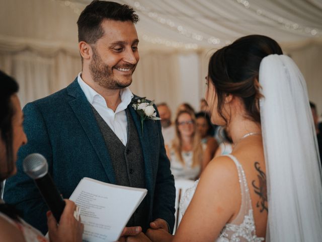Richard and Sarah's Wedding in Ashbourne, Derbyshire 43