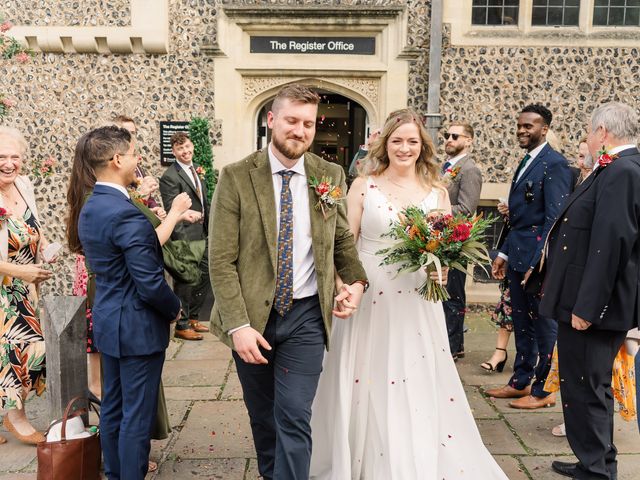 Patrick and Nicole&apos;s Wedding in Winchester, Hampshire 11