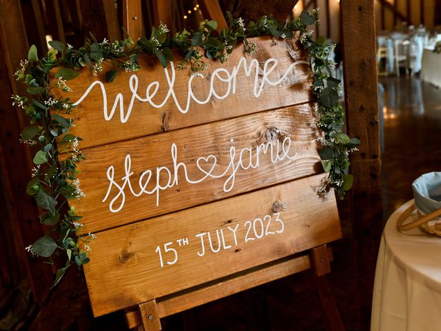 Jamie and Steph&apos;s Wedding in Stock, Essex 61