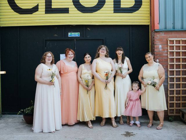 Scarlett and Natasha's Wedding in Manchester, Greater Manchester 9
