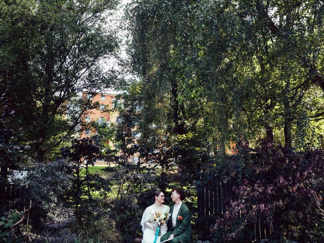 Scarlett and Natasha's Wedding in Manchester, Greater Manchester 21