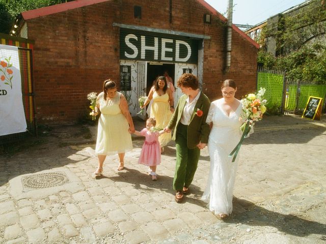 Scarlett and Natasha's Wedding in Manchester, Greater Manchester 56