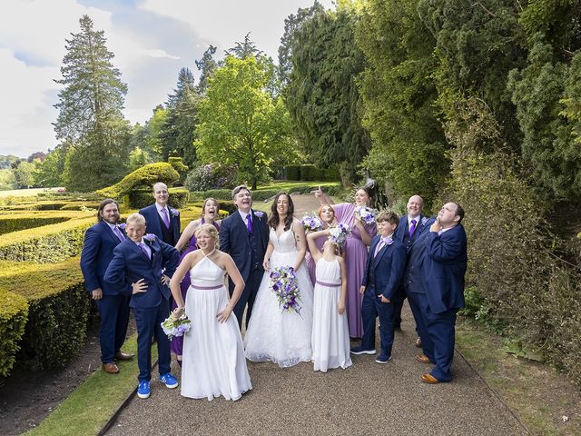 Dominic and Amy's Wedding in Warwick, Warwickshire 20