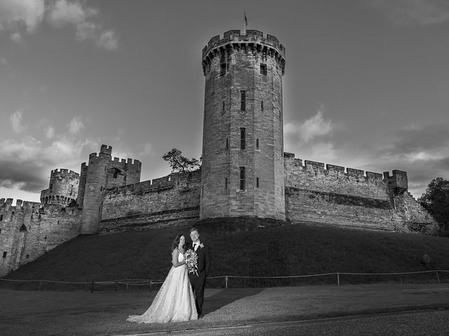 Dominic and Amy's Wedding in Warwick, Warwickshire 39