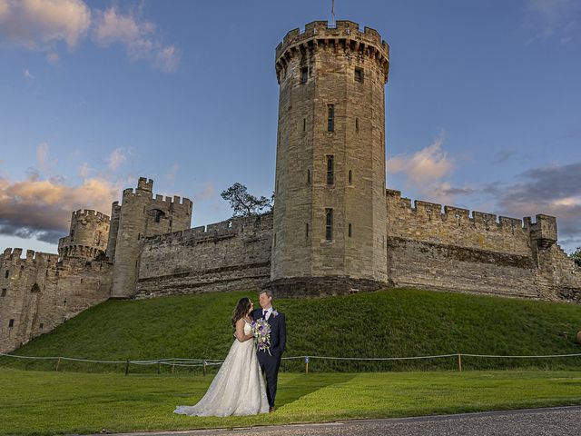 Dominic and Amy's Wedding in Warwick, Warwickshire 40