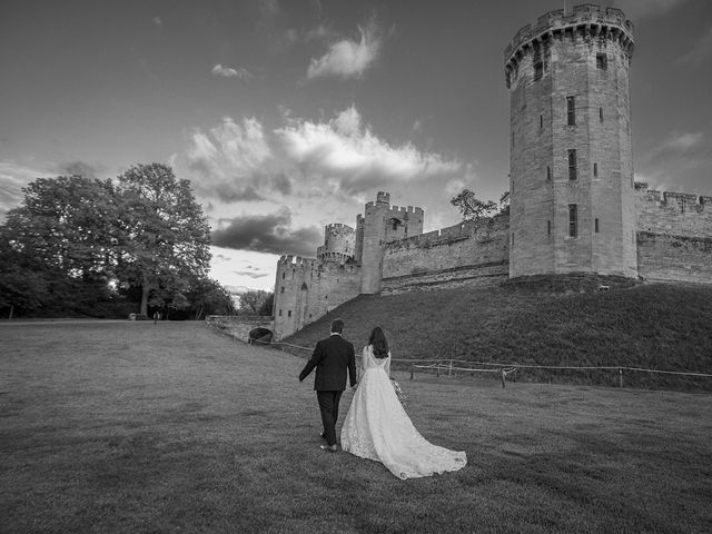Dominic and Amy's Wedding in Warwick, Warwickshire 41