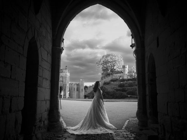 Dominic and Amy's Wedding in Warwick, Warwickshire 48