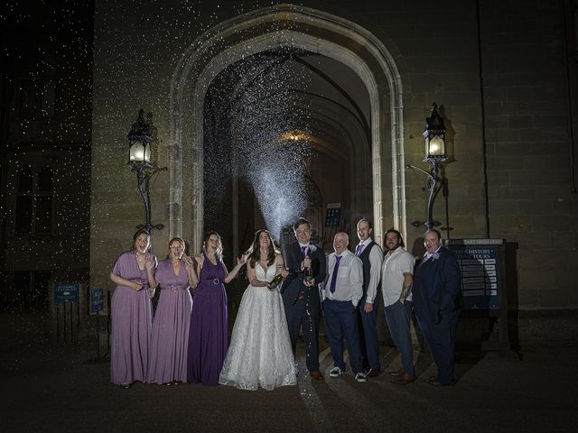 Dominic and Amy's Wedding in Warwick, Warwickshire 63