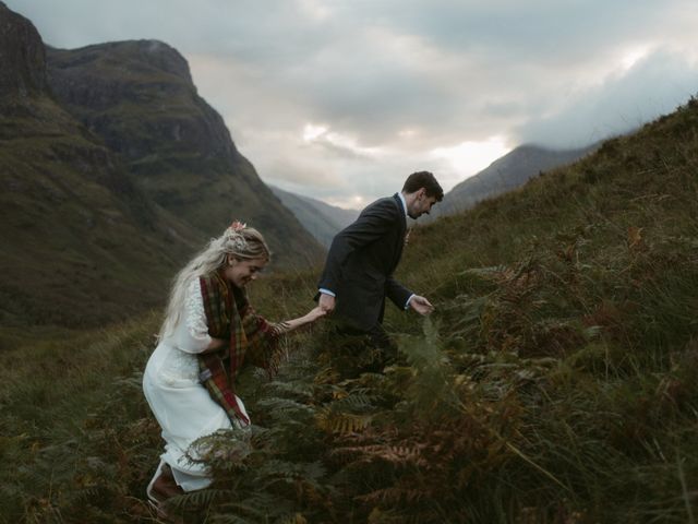 Jamie and Alicia&apos;s Wedding in Glencoe, Argyll 56