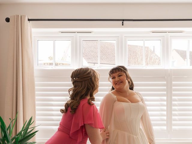 Josh and Emily's Wedding in Blagdon, Bristol 4