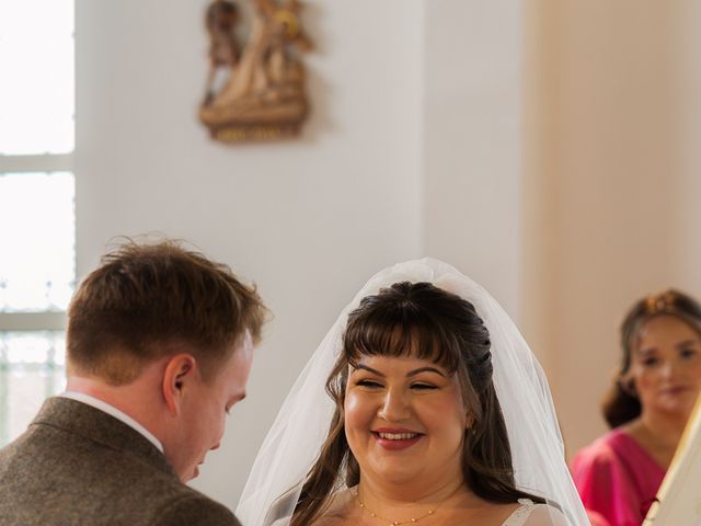 Josh and Emily's Wedding in Blagdon, Bristol 6