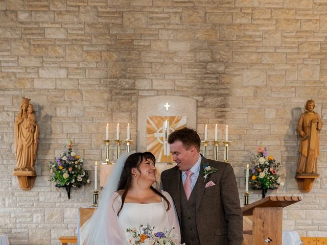 Josh and Emily's Wedding in Blagdon, Bristol 7