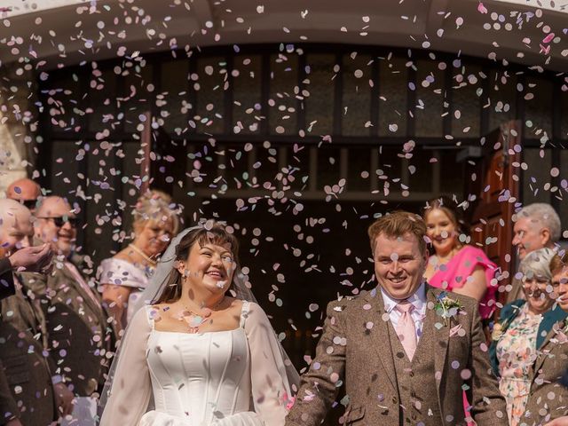 Josh and Emily's Wedding in Blagdon, Bristol 8