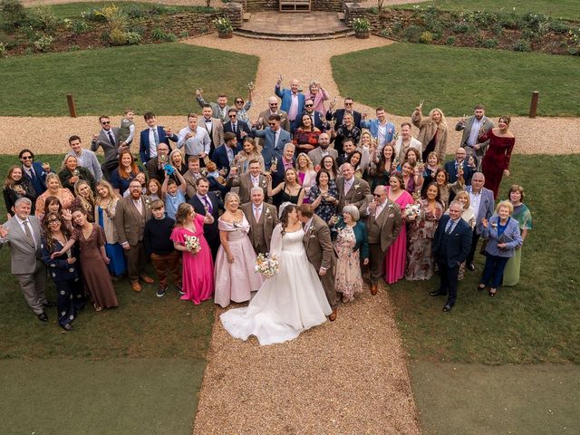 Josh and Emily's Wedding in Blagdon, Bristol 9