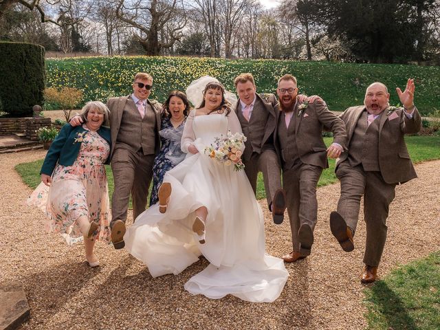 Josh and Emily's Wedding in Blagdon, Bristol 11