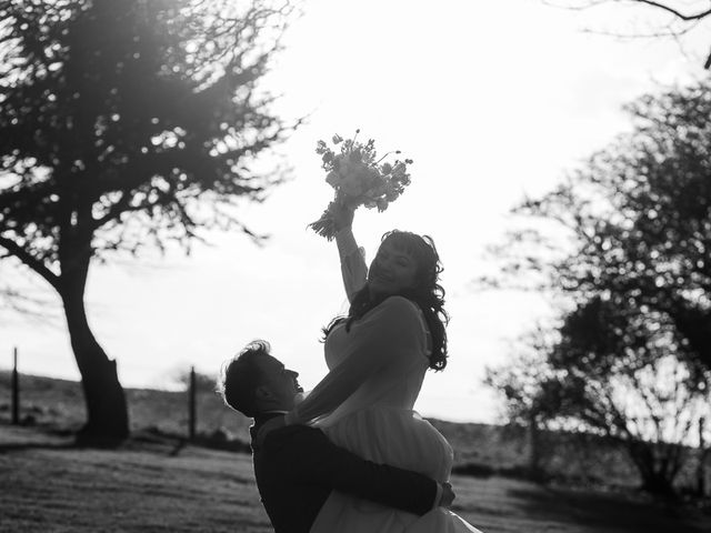 Josh and Emily's Wedding in Blagdon, Bristol 14