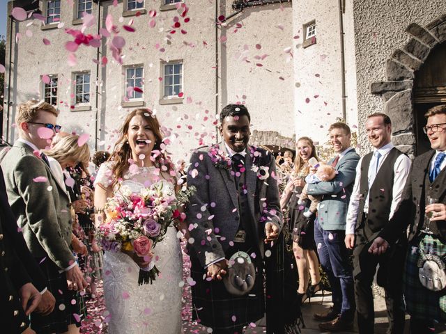Alwis and Lynsey's Wedding in Polmont, Falkirk, Argyll 16