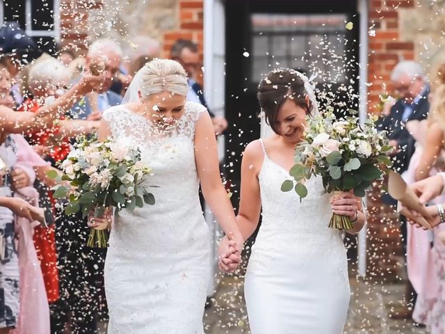 Lauren and Kealiegh&apos;s Wedding in Ashford, Kent 2