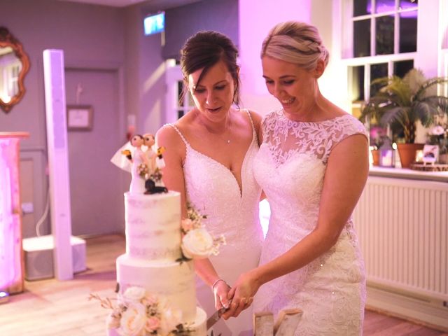 Lauren and Kealiegh&apos;s Wedding in Ashford, Kent 14